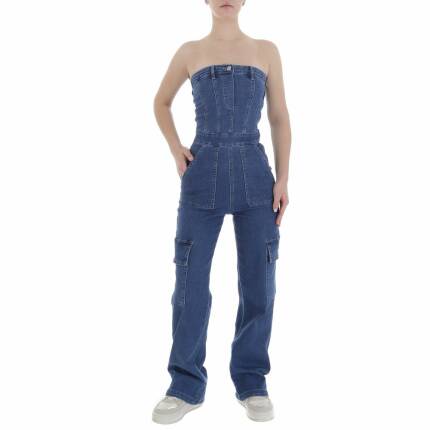 Damen Langer Jumpsuit von Laulia - blue