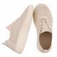 Damen Low-Sneakers - beige