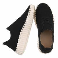 Damen Low-Sneakers - black