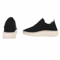 Damen Low-Sneakers - black