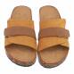 Damen Pantoletten - camel