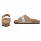 Damen Pantoletten - khaki