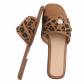 Damen Pantoletten - leopard