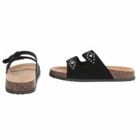 Damen Pantoletten - black