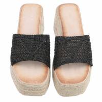 Damen Keilsandaletten - black