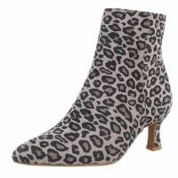 Damen Klassische Stiefeletten - leopard
