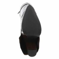 Damen High-Heel Stiefel - blackpu