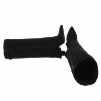 Damen High-Heel Stiefel - blacksuede