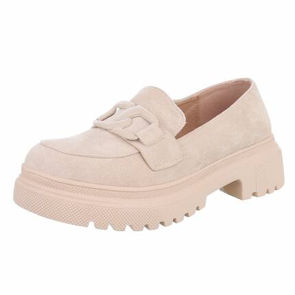 Damen Slipper - beige