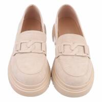 Damen Slipper - beige