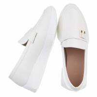 Damen Slipper - white