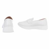Damen Slipper - white