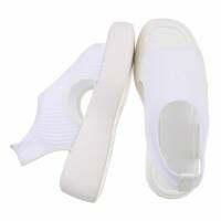 Damen Keilsandaletten - white