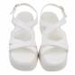 Damen Keilsandaletten - white
