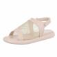 Damen Flache Sandalen - beige