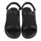 Damen Flache Sandalen - black