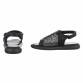 Damen Flache Sandalen - black