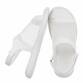 Damen Flache Sandalen - white