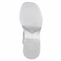 Damen Keilsandaletten - silver