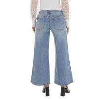 Damen Bootcut Jeans von Laulia - blue