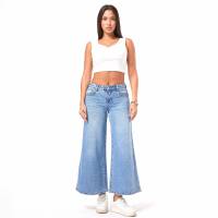 Damen Bootcut Jeans von Laulia - blue