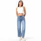 Damen High Waist Jeans von Laulia - blue