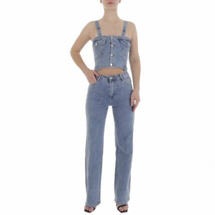 Damen Langer Jumpsuit von Laulia - blue