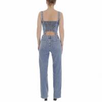 Damen Langer Jumpsuit von Laulia - blue