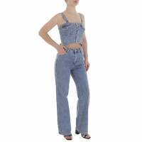 Damen Langer Jumpsuit von Laulia - blue