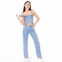Damen Langer Jumpsuit von Laulia - blue