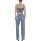 Damen Langer Jumpsuit von Laulia - blue