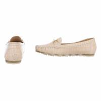 Damen Mokassins - beige