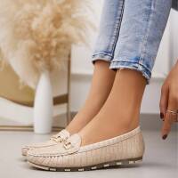 Damen Mokassins - beige