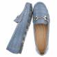 Damen Mokassins - blue