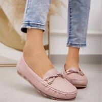 Damen Mokassins - pink