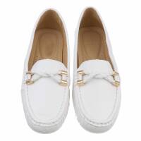 Damen Mokassins - white