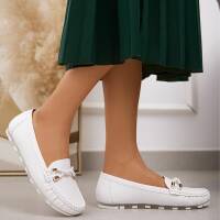 Damen Mokassins - white