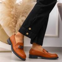 Damen Slipper - camel