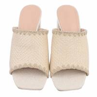 Damen Sandaletten - apricot