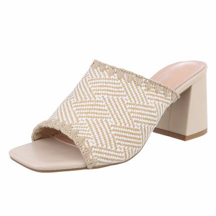 Damen Sandaletten - beige