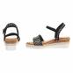 Damen Keilsandaletten - black