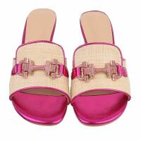 Damen Sandaletten - fushia