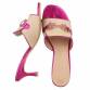 Damen Sandaletten - fushia