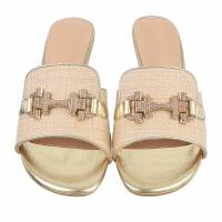 Damen Sandaletten - gold