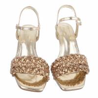 Damen Sandaletten - gold