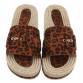 Damen Pantoletten - leopard