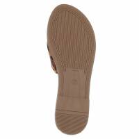 Damen Pantoletten - leopard