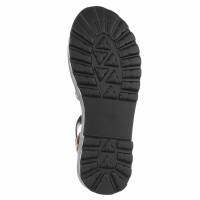 Damen Keilsandaletten - leopard