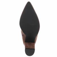 Damen High-Heel Stiefeletten - brown