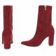 Damen High-Heel Stiefeletten - wine